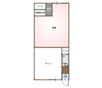 施工前の1階平面図