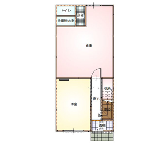 施工後の1階平面図