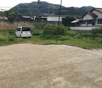 施工後の駐車場